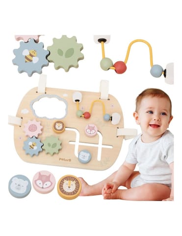 ⁨VIGA Drewniana Tablica Manipulacyjna Wielofunkcyjna⁩ w sklepie Wasserman.eu