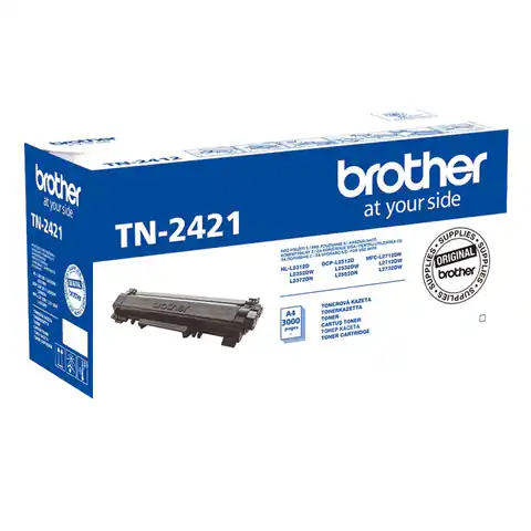 ⁨Toner Brother czarny TN2421=TN-2421, 3000 str.⁩ w sklepie Wasserman.eu