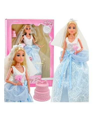 ⁨WOOPIE ROYAL Lalka Modowa LILY Panna Młoda z Tortem⁩ w sklepie Wasserman.eu