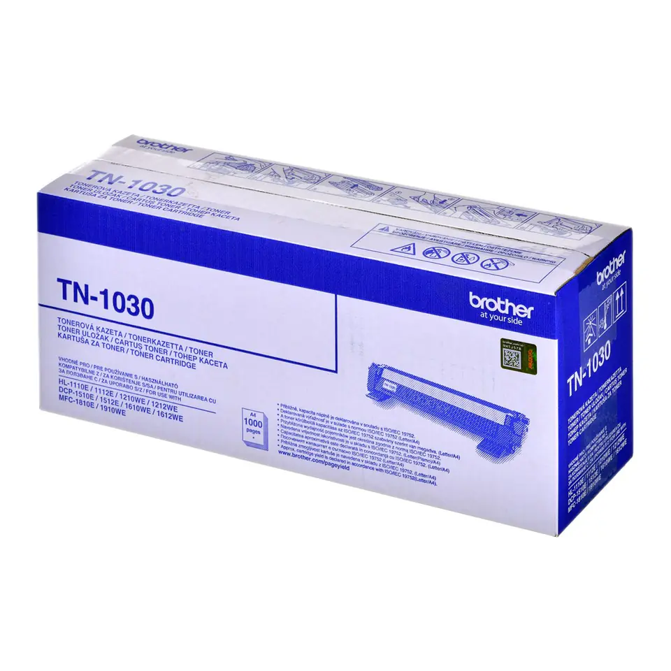 ⁨Toner TN1030 BLK 1000s HL1110/1112/DCP1510/1512⁩ at Wasserman.eu