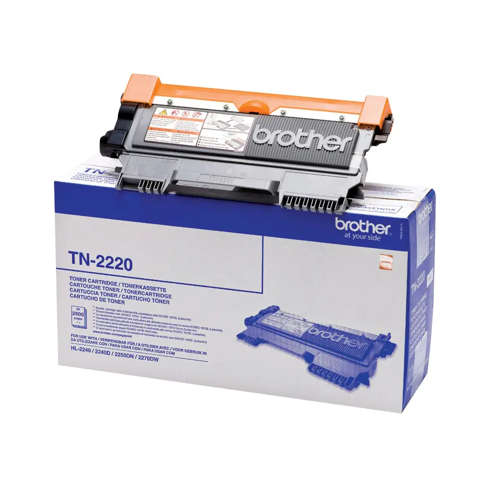 ⁨Toner Brother czarny TN2220=TN-2220, 2600 str.⁩ w sklepie Wasserman.eu