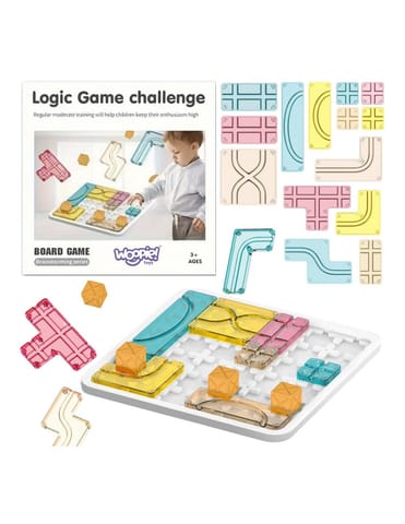 ⁨WOOPIE Gra Planszowa Logiczna Kreatywna Układanka Przestrzenna⁩ w sklepie Wasserman.eu