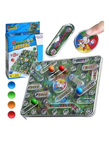 ⁨WOOPIE Klasyczna Gra Rodzinna Węże i Drabiny 3D⁩ w sklepie Wasserman.eu