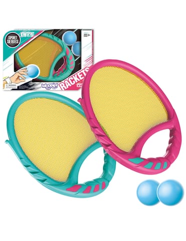 ⁨WOOPIE Gra Zręcznościowa CATCH BALL 2 Paletki + 2 Piłki⁩ w sklepie Wasserman.eu