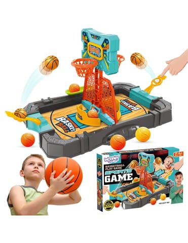 ⁨WOOPIE Gra MINI Stół do Koszykówki 4+⁩ w sklepie Wasserman.eu