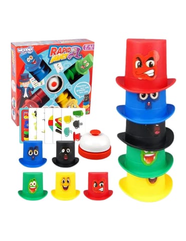 ⁨WOOPIE Gra Zręcznościowa Szybkie Kapelusze 4+⁩ w sklepie Wasserman.eu