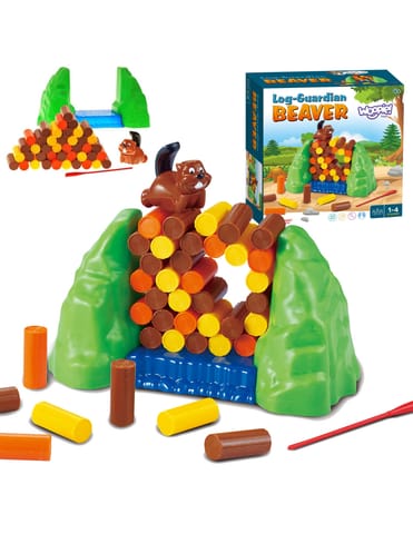 ⁨WOOPIE Gra Zręcznościowa Tama Spadający Bóbr⁩ w sklepie Wasserman.eu