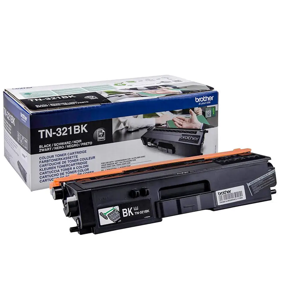 ⁨Toner Brother czarny TN321BK=TN-321BK, 2500 str.⁩ w sklepie Wasserman.eu