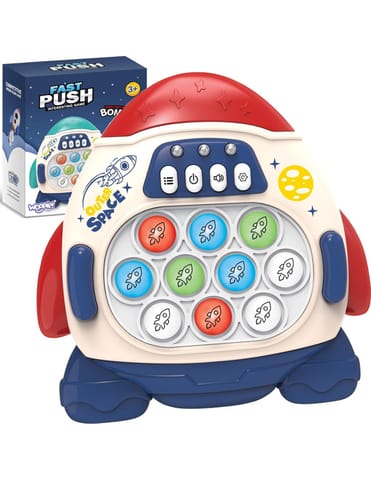 ⁨WOOPIE Gra POP IT Elektroniczna Antystresowa Zręcznościowa Rakieta red⁩ w sklepie Wasserman.eu