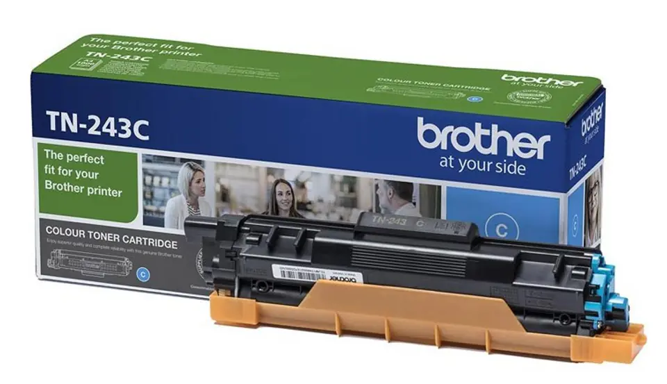 ⁨Brother TN-243C toner cartridge 1 pc(s) Original Cyan⁩ at Wasserman.eu