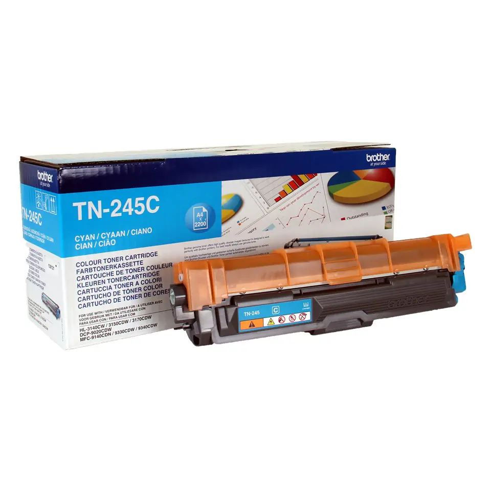 ⁨Brother TN-245C toner cartridge Original Cyan 1 pc(s)⁩ at Wasserman.eu