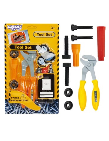 ⁨WOOPIE Zestaw Narzędzi Małego Majsterkowicza Szczypce Nastawne⁩ w sklepie Wasserman.eu