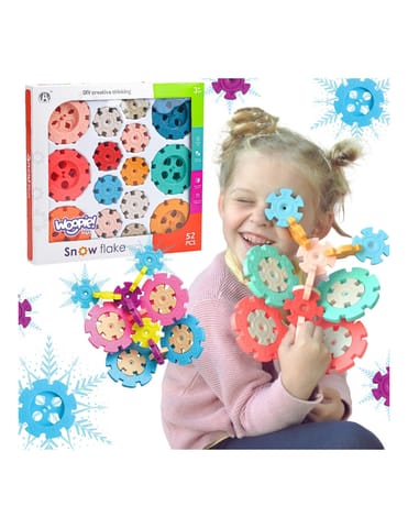 ⁨WOOPIE Klocki Konstrukcyjne Wafle Jeżyki 52 el.⁩ w sklepie Wasserman.eu