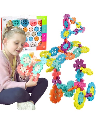 ⁨WOOPIE Klocki Konstrukcyjne Wafle Jeżyki 120 el.⁩ w sklepie Wasserman.eu