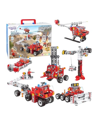 ⁨WOOPIE Zestaw Konstrukcyjny Creator City Fire Brigade⁩ w sklepie Wasserman.eu