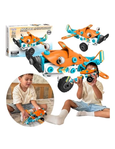 ⁨WOOPIE Samolot Zestaw Konstrukcyjny Klocki STEM⁩ w sklepie Wasserman.eu