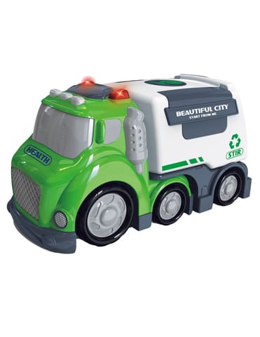 ⁨WOOPIE Śmieciarka CITY TRUCK Efekty Dźwiękowe i Świetlne⁩ w sklepie Wasserman.eu