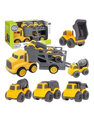 ⁨WOOPIE Laweta Zestaw 4w1 Pojazdy Budowlane⁩ w sklepie Wasserman.eu