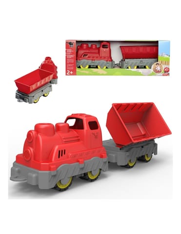 ⁨BIG Pociąg Towarowy Wagon z Wywrotką Zabawka do Pasku⁩ w sklepie Wasserman.eu