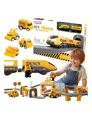 ⁨WOOPIE Kolejka Elektryczna Pendolino Zestaw 92el.⁩ w sklepie Wasserman.eu