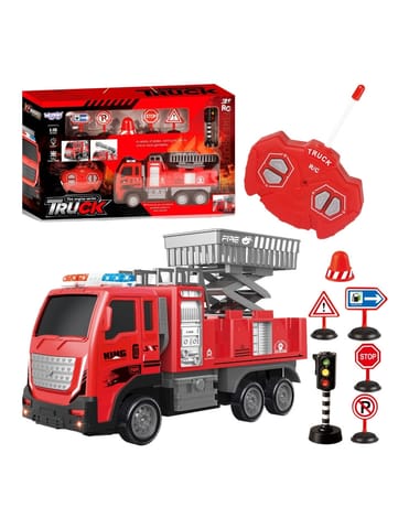 ⁨WOOPIE Zdalnie Sterowany Wóz Strażacki Podnośnik⁩ w sklepie Wasserman.eu