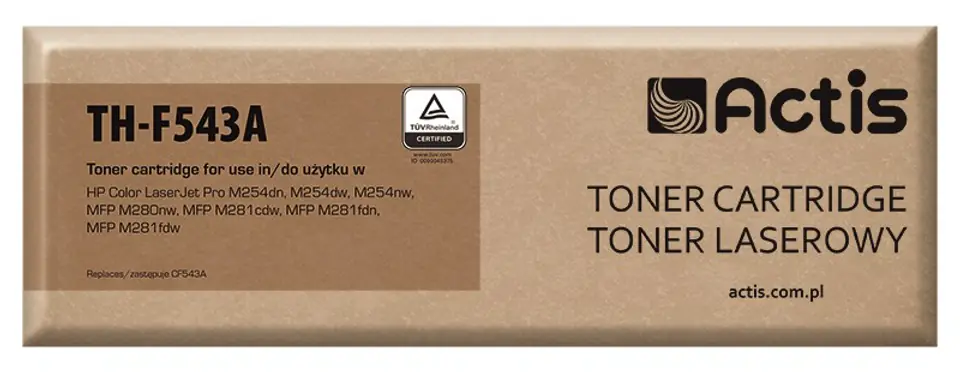 ⁨Actis TH-F543A toner (replacement for HP 203A HP203A CB543A; Standard; 1300 pages; magenta)⁩ at Wasserman.eu