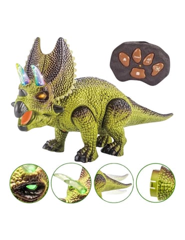 ⁨WOOPIE Dinozaur Zdalnie Sterowany RC Robot Triceratops⁩ w sklepie Wasserman.eu