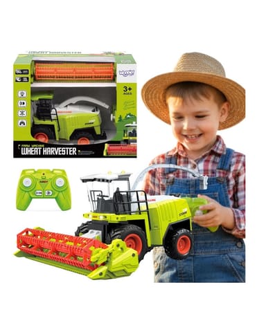 ⁨WOOPIE Zdalnie Sterowany Kombajn Zestaw Jasno Zielony⁩ w sklepie Wasserman.eu