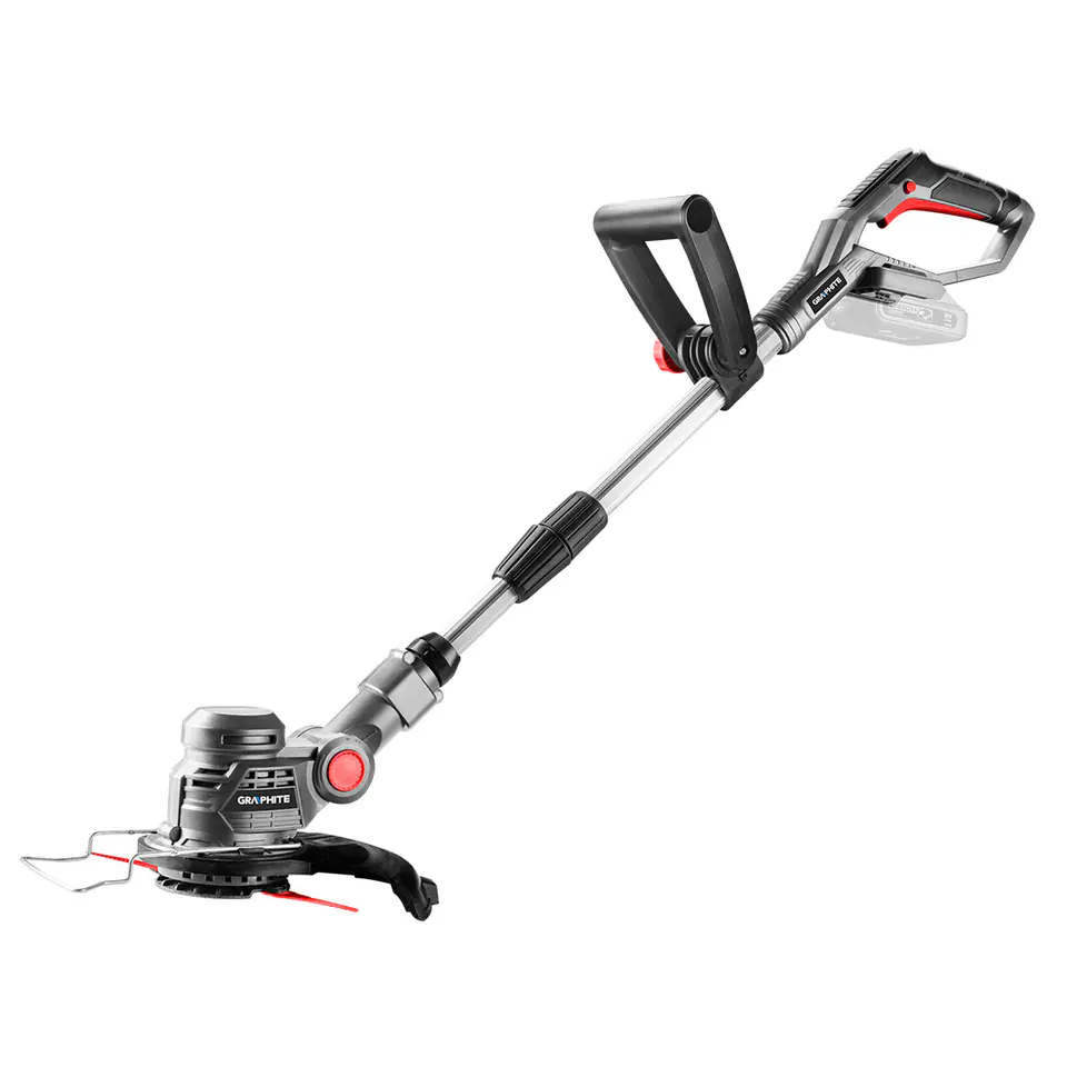 ⁨CORDLESS GRASS TRIMMER ENERGY+ 18V, LI-ION, 254 MM CUTTING WIDTH, WITHOUT BATTERY, GRAPHITE⁩ at Wasserman.eu