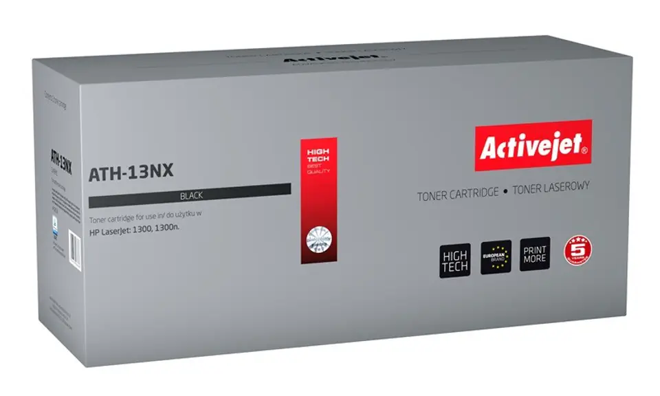 ⁨Activejet ATH-13NX Toner (zamiennik HP 13X Q2613X; Supreme; 4400 stron; czarny)⁩ w sklepie Wasserman.eu