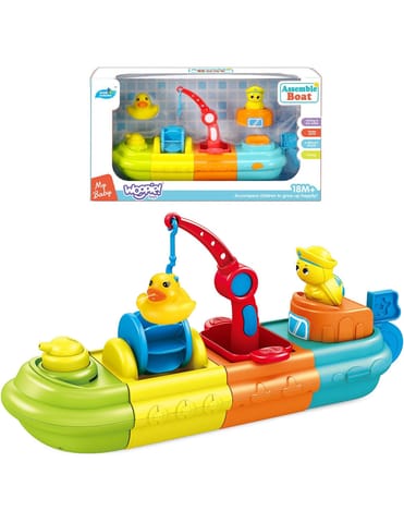 ⁨WOOPIE BABY Zabawka Wodna do Kąpieli Statek⁩ w sklepie Wasserman.eu