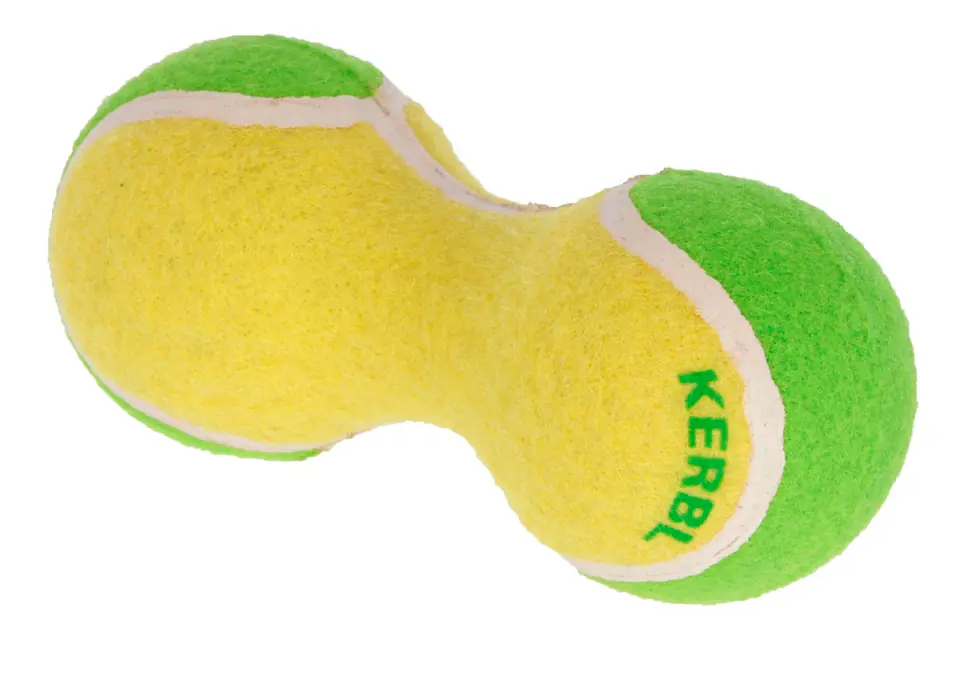 ⁨KERBL Zabawka dla psa, hantel tenisowy 15x6,5cm [80782]⁩ w sklepie Wasserman.eu