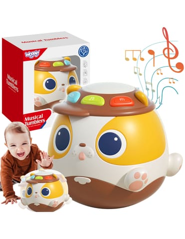 ⁨WOOPIE BABY Interaktywna Grająca Kula Piesek Zabawka Muzyczna Edukacyjna⁩ w sklepie Wasserman.eu