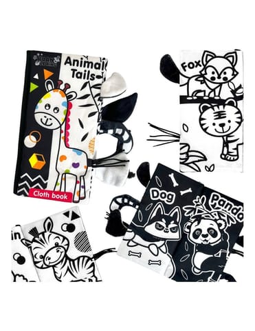 ⁨WOOPIE BABY Książeczka Kontrastowa Sensoryczna Dla Niemowląt⁩ w sklepie Wasserman.eu