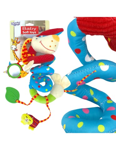 ⁨WOOPIE BABY Miękka Zawieszka Spirala do Wózka  Łóżeczka Piesek Edukacyjna⁩ w sklepie Wasserman.eu