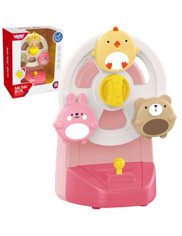 ⁨WOOPIE BABY Pozytywka Karuzela Zwierzęta Zabawka Muzyczna Edukacyjna⁩ w sklepie Wasserman.eu