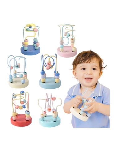 ⁨CLASSIC WORLD Pętla Motoryczna Logiczna Przeplatanka Edukacyjna Labirynt dla Dzieci 1 szt.⁩ w sklepie Wasserman.eu