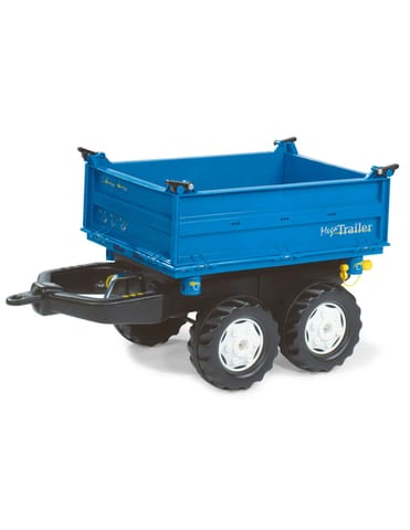 Rolly Toys Przyczepa wywrotka RollyMega Trailer Niebieska w sklepie Wasserman.eu