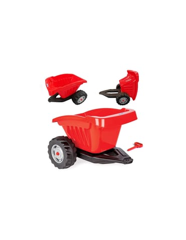 ⁨WOOPIE Przyczepka Wywrotka ACTIVE TRAILER Czerwona 35 kg⁩ w sklepie Wasserman.eu