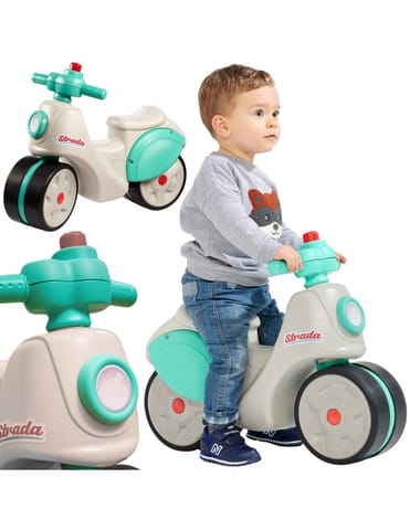 ⁨FALK  Jeździk Scooter Strada Retro Ciche Opony od 1 Roku⁩ w sklepie Wasserman.eu