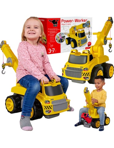⁨BIG Jeździk Dźwig Maxi Crane⁩ w sklepie Wasserman.eu