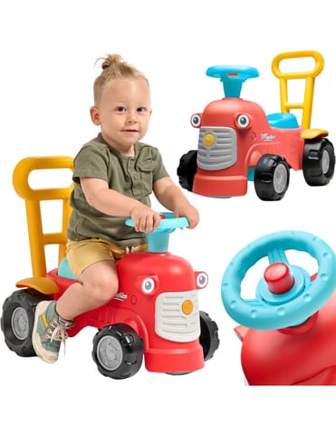 ⁨FALK Maurice Traktorek Jeździk Pchacz Odpychacz Schowek od 1-3 Lat⁩ w sklepie Wasserman.eu