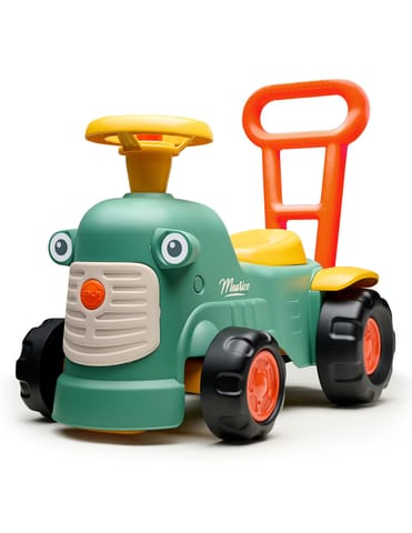 ⁨FALK Maurice Traktorek Jeździk Zielony Pchacz Odpychacz Schowek od 1-3 Lat⁩ w sklepie Wasserman.eu