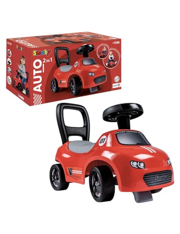 ⁨Smoby Czerwony Jeździk z klaksonem Ride-On⁩ w sklepie Wasserman.eu