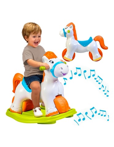 ⁨FEBER Interaktywny Bujany Konik 2w1 – Jeździk Biegowy⁩ w sklepie Wasserman.eu