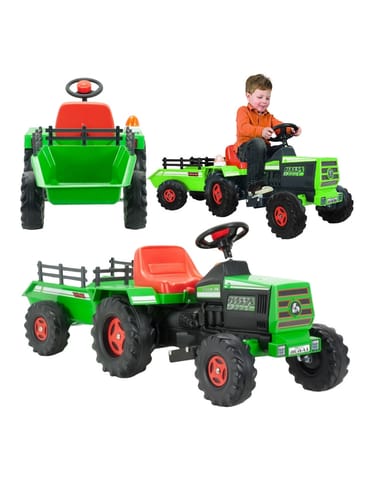 ⁨INJUSA Traktor Na Akumulator Basic 6V + Przyczepka⁩ w sklepie Wasserman.eu