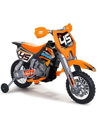 ⁨FEBER Motocykl Cross Pomarańczowy na Akumulator 6V dla Dzieci⁩ w sklepie Wasserman.eu