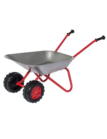 ⁨Taczka dla dzieci ogrodowa Rolly Toys Dwukołowa Metalowa⁩ w sklepie Wasserman.eu