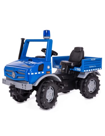 ⁨Rolly Toys RolliUnimog Mercedes-Benz Policja - Ciężarówka Samochód na pedały⁩ w sklepie Wasserman.eu