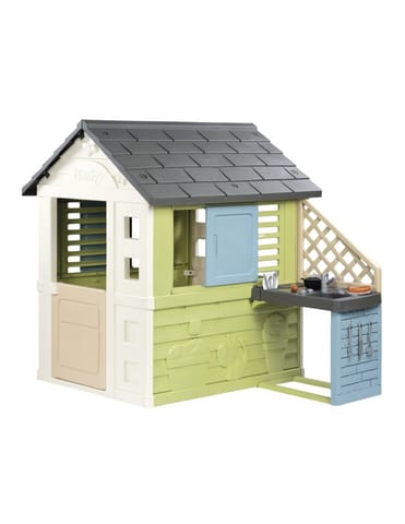 ⁨SMOBY Life Domek Ogrodowy PRETTY z Kuchnią + 17 Akcesoriów⁩ w sklepie Wasserman.eu